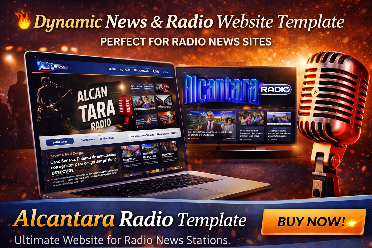 Diseño web para Radio Online